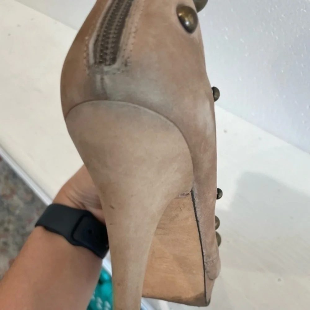 Stuart Weisman ankle heel booties